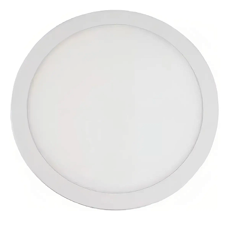 Luminária LED Embutir Redonda 18W Branco Frio 6500K Bivolt Embuled