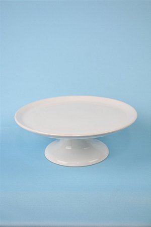 Boleira Cerâmica P Branca 19 cm Lisa