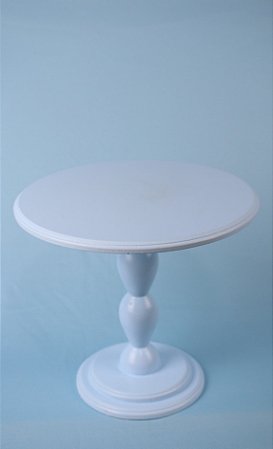 Boleira MDF M 24 cm Azul Lisa