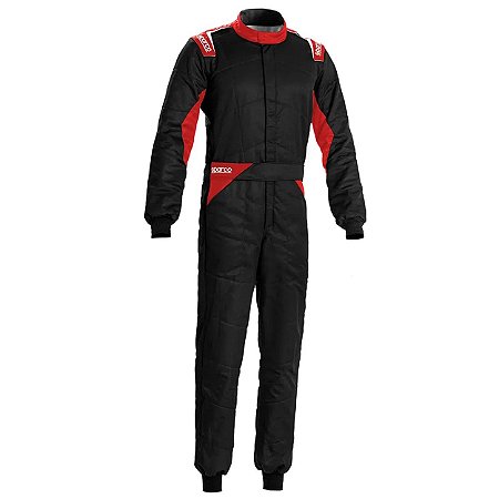 MACACÃO ANTICHAMAS SPARCO SPRINT - PRETO / VERMELHO