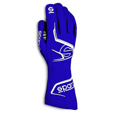 Luva kart Sparco Arrow k - Azul/Branco