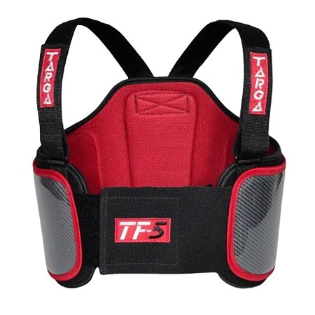 Protetor de Costela Kart Targa TF5 - Vermelho