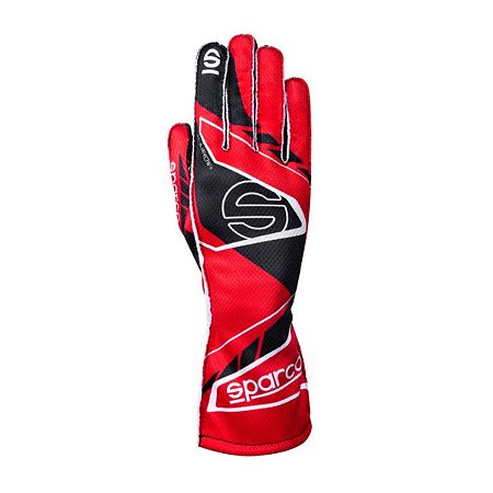 LUVA KART SPARCO ARROW K+ VERMELHO / PRETO