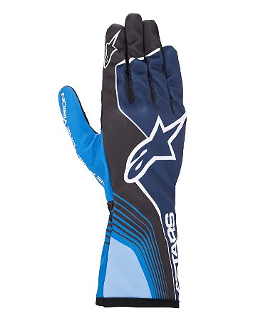 LUVA KART ALPINESTARS TECH 1 V2 FUTURE - AZUL