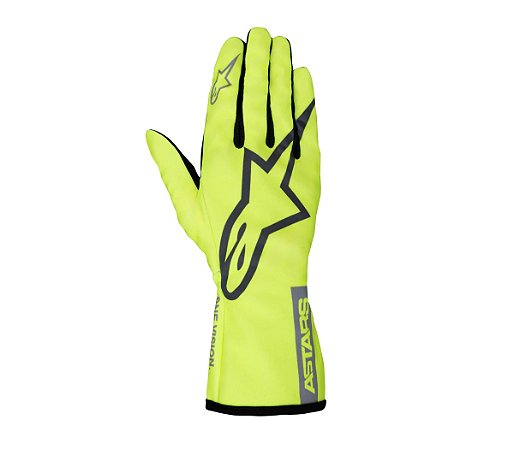 LUVA KART ALPINESTARS TECH 1 V2 PURE - AMARELO