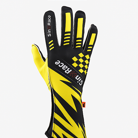 LUVA KART SINRACE S1 - AMARELO