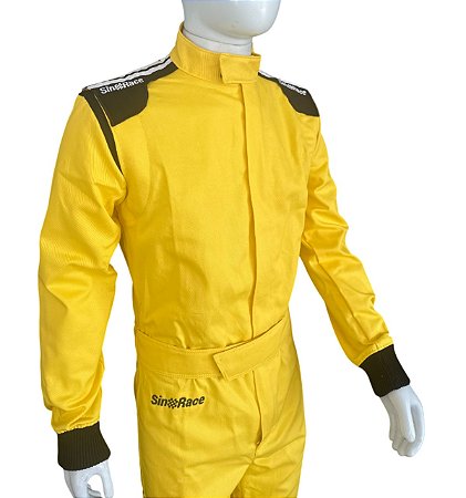 MACACÃO KART S1 SINRACE - AMARELO