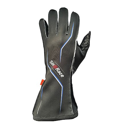 LUVA KART SINRACE S1 - PRETO/AZUL
