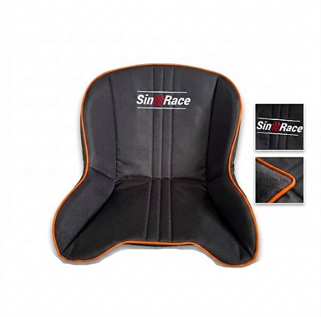 Capa para banco de Kart Sinrace - LARANJA
