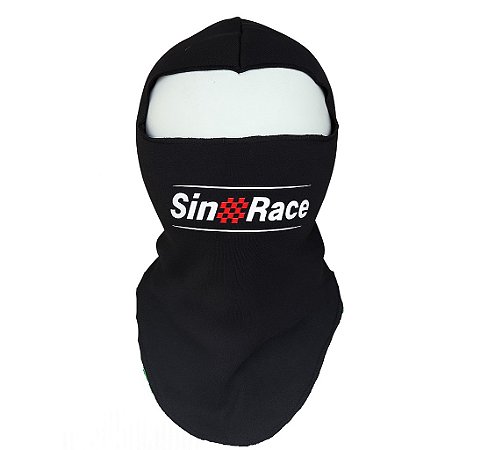 BALACLAVA INFANTIL KART SINRACE - PRETO