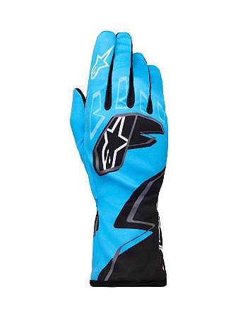 LUVA KART ALPINESTARS TECH 1-K RACE - AZUL