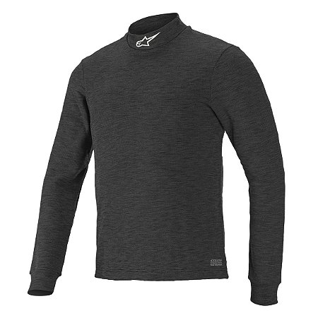 CAMISETA ANTICHAMAS ALPINESTARS RACE V3 - PRETO