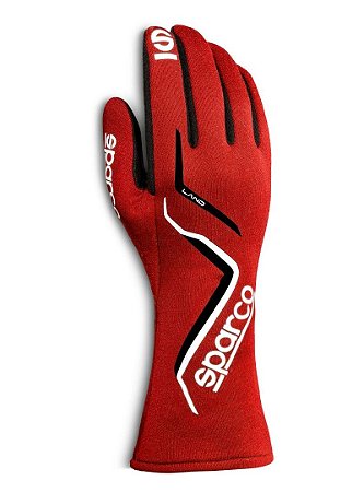 LUVA ANTICHAMAS SPARCO LAND - VERMELHO
