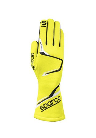 LUVA ANTICHAMAS SPARCO LAND PLUS - AMARELO