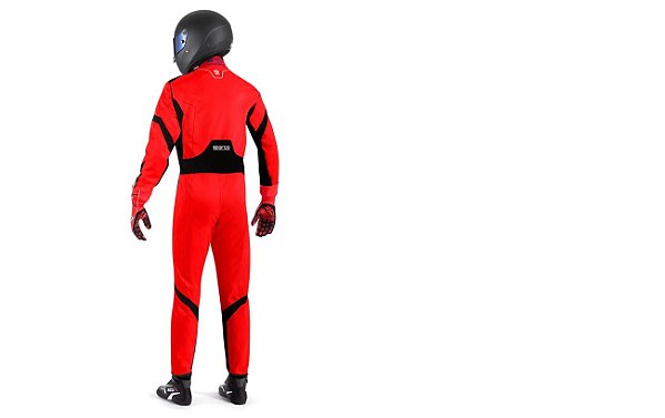 Macacão Kart Sparco Thunder Vermelho