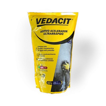 Aditivo Acelerador Ultrarrápido 900g Vedacit