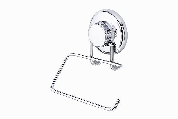 Papeleira De Aço Inox Com Ventosa Astra Avi/pap