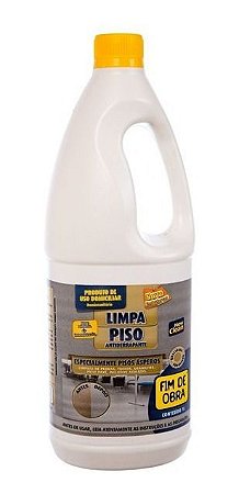 Limpa Piso Antiderrapante/áspero 1 Litro Fim De Obra