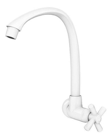 Torneira Para Cozinha Parede Cross Branco Tigre