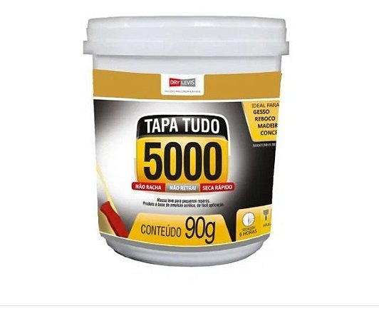 Massa Flex Tapa Tudo 5000 - Pote De 90g