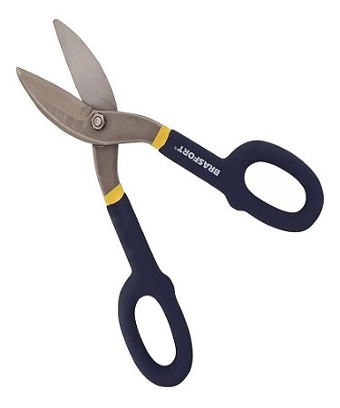 Tesoura Corta Chapa 10 250mm Brasfort