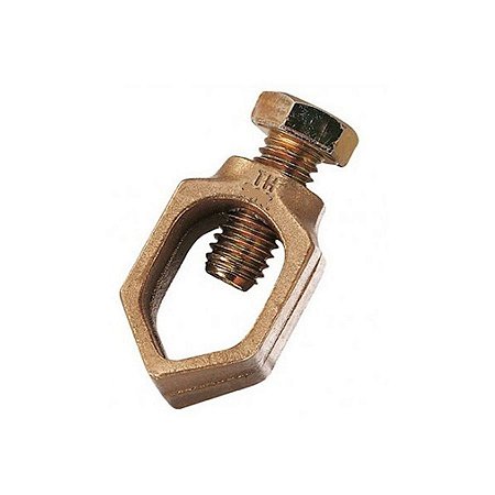 Grampo para Aterramento Conector Haste