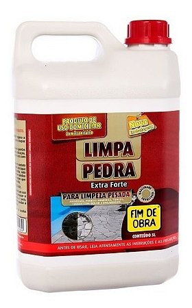 Limpa Pedra Fim De Obra  5 Litros