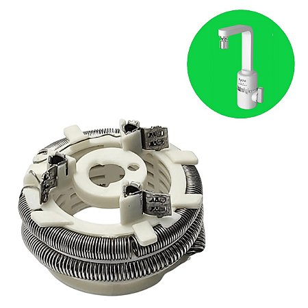 Resistência Torneira Elétrica Slim 4T 127v 5500w Hydra