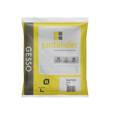 Gesso Rápido 8kg Juntalider