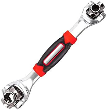 Chave Universal 8 em 1 Multifuncional 360º Profissional