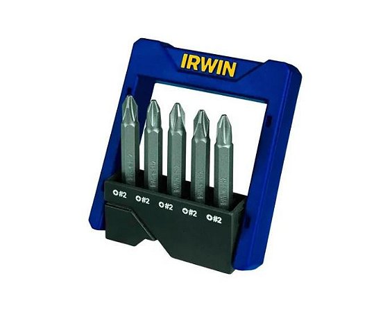 Jogo de Bits Pontas Impacto 5 Peças Irwin