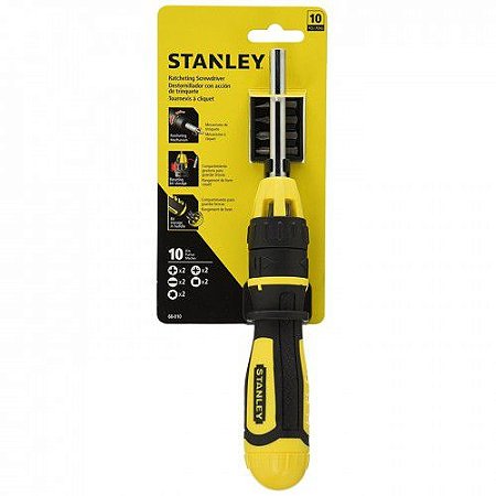 Chave Catraca Com Pontas Bits Multiplas - 68-010 - STANLEY
