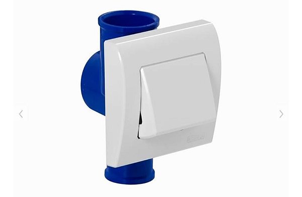 Válvula De Descarga Completa Astraflux Dn40 Branco Vdk