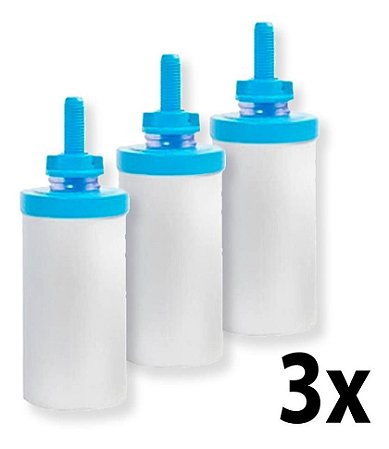 Kit 3 Vela P/ Filtro De Barro Cristalina