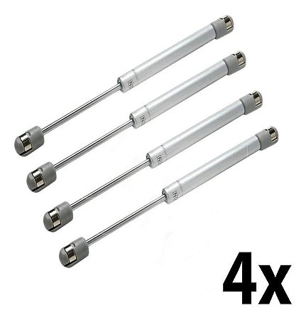 Kit 4 Pistão A Gás Gold Para Móveis 40n