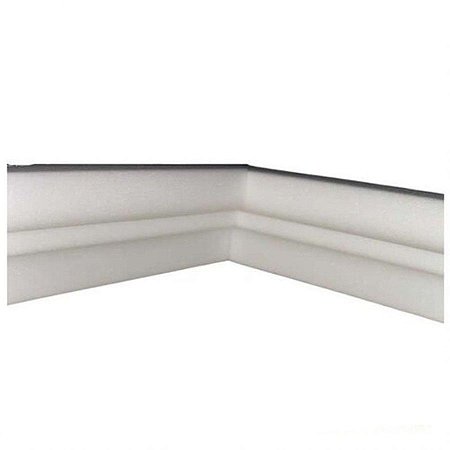 Kit 2 Moldura de Isopor de Canto Rodateto E35 Epex