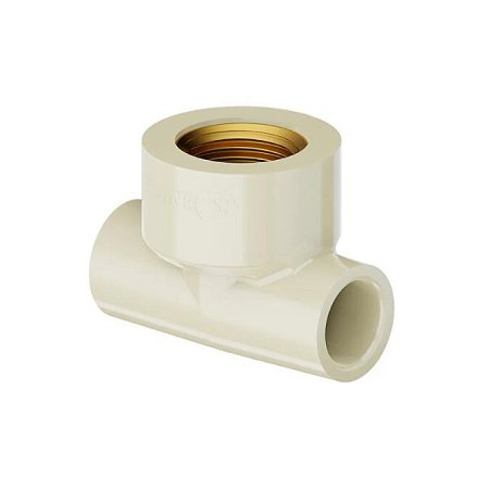 Tê de Transição Fêmea 90º Aquatherm CPVC 22X3/4'' Tigre
