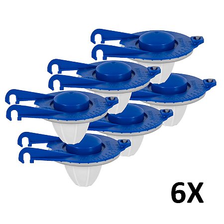 Kit 6 Obturador Universal P/ Caixa Acoplada Ksou Astra
