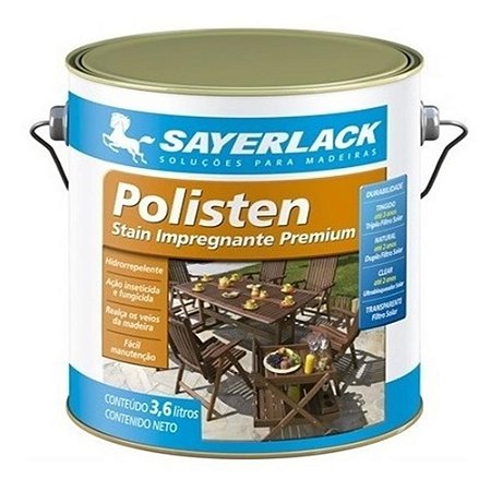 Verniz Polisten Stain Premium Imbuia 3,6l Sayerlack