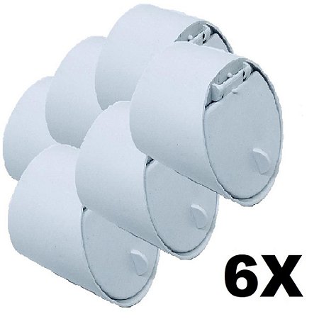 Kit 6 Válvula De Retenção Anti-rato Para Canos Pvc 2''