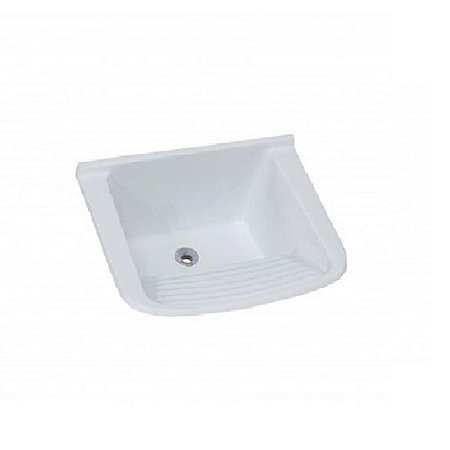 Tanque P/ Apartamento 56x41cm Branco Gelo Rorato