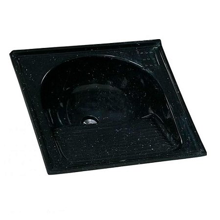 Tanque Sintético 60x60cm Preto Rorato