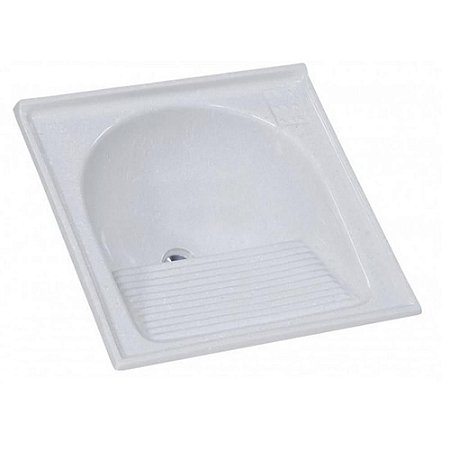 Tanque Sintético 60x60cm Branco Gelo Rorato
