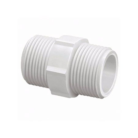 Niple/Nipel PVC Roscável 1.1/2" Branca (50mm) Tigre