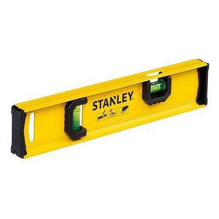 Nível Alumínio 2 Bolhas 12'' 30cm Stanley