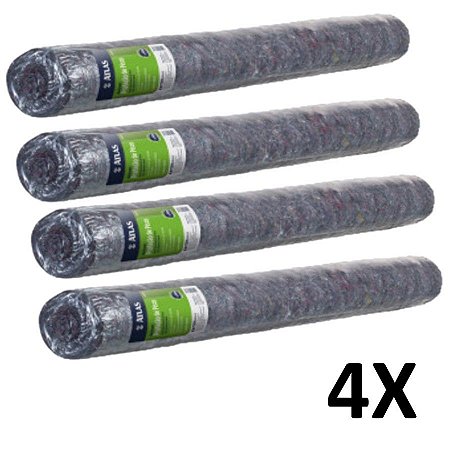 Kit 4 Manta Proteção de Piso Pintura e Reforma 1X10M Atlas