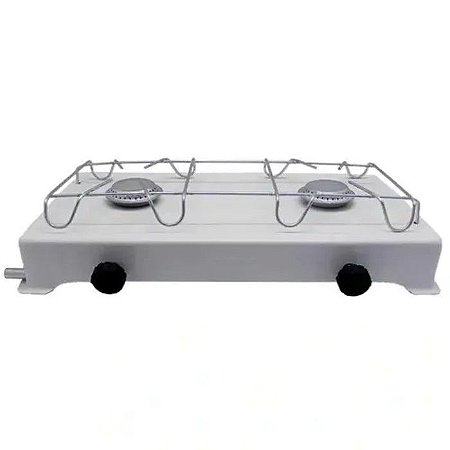 Mini Fogão Portátil 2 Bocas Alta Pressão