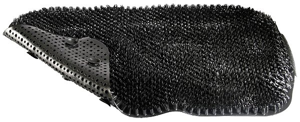 Tapete Felpudo Ventosa de Banheiro Box Antimofo Preto Astra