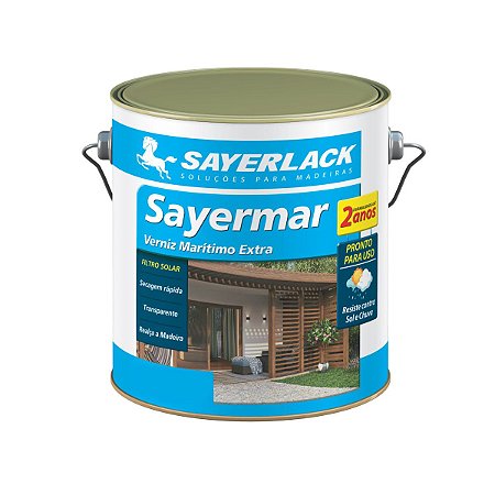 Verniz Marítimo Sayermar Transparente Brilho 750ml Sayerlack