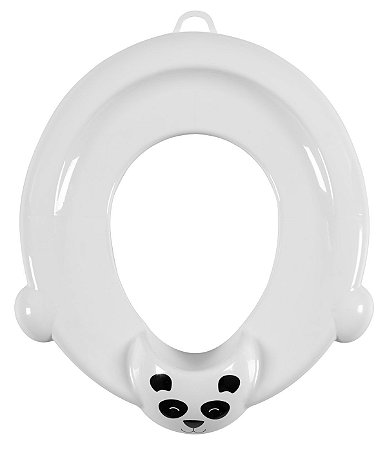 Assento Redutor Sanitário Infantil Bichos Panda Branco Astra